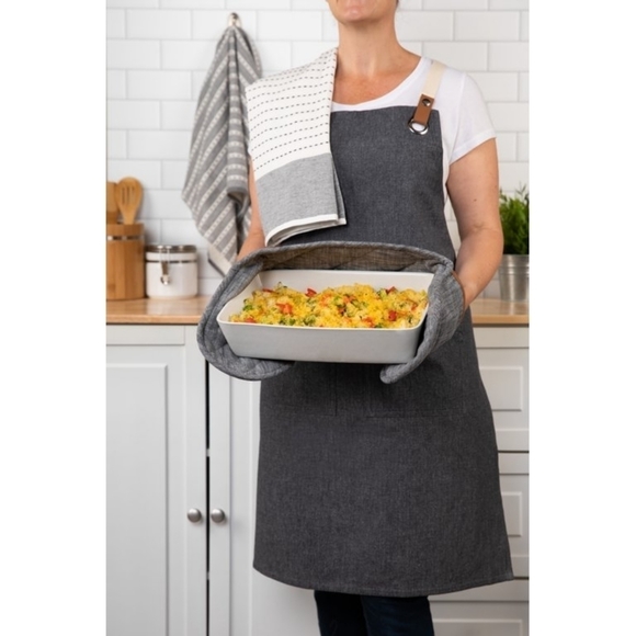 New - Better Homes & Gardens Kitchen Set 4 Piece, Gray - Picture 1 of 12